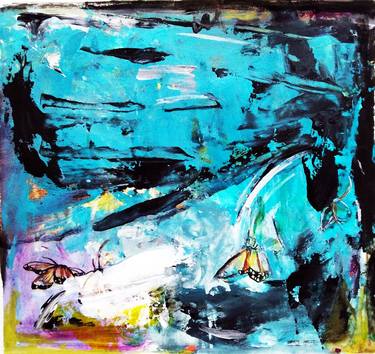 Original Abstract Expressionism Abstract Paintings by Ana Castro Feijoo