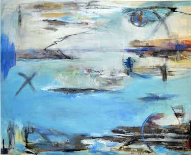 Original Abstract Expressionism Abstract Paintings by Ana Castro Feijoo