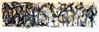 Original Abstract Expressionism Tree Paintings by Ana Castro Feijoo