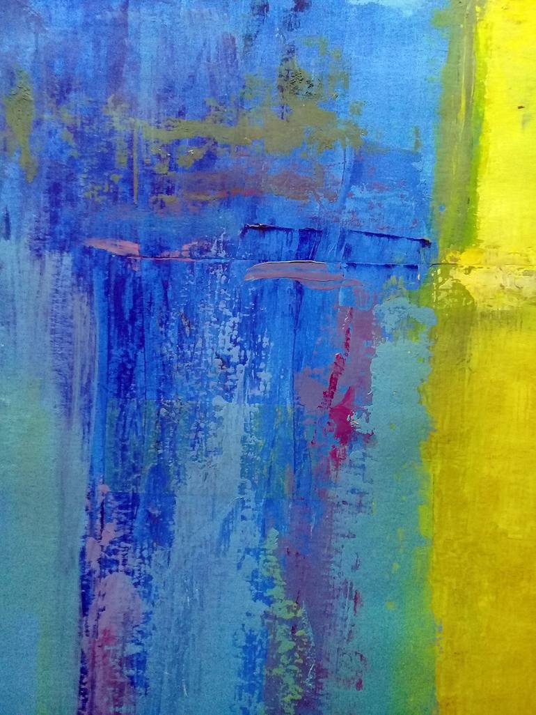 Original Abstract Expressionism Abstract Painting by Ana Castro Feijoo