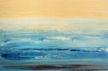 Print of Abstract Beach Paintings by Kimberley Bruce