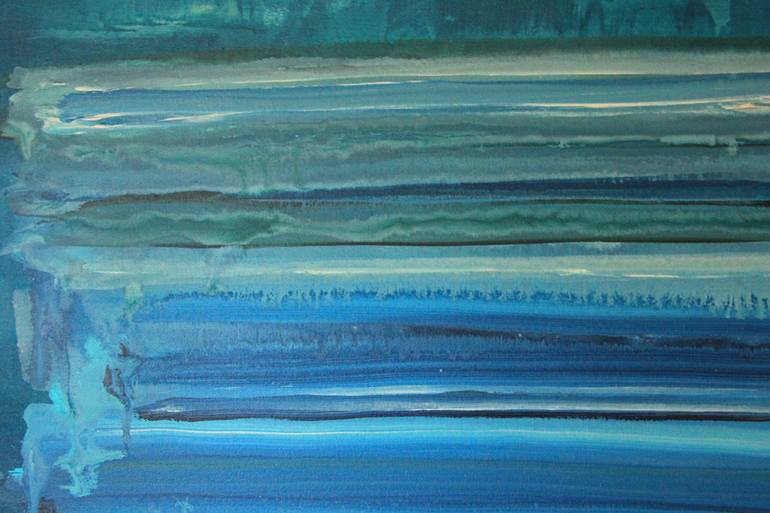 Original Abstract Seascape Painting by Kimberley Bruce