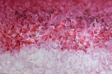 Original Abstract Floral Paintings by Kimberley Bruce