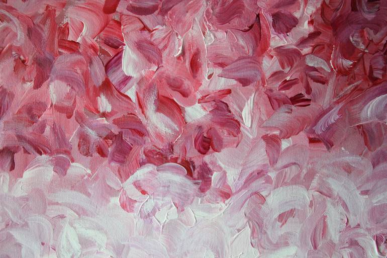 Original Abstract Floral Painting by Kimberley Bruce