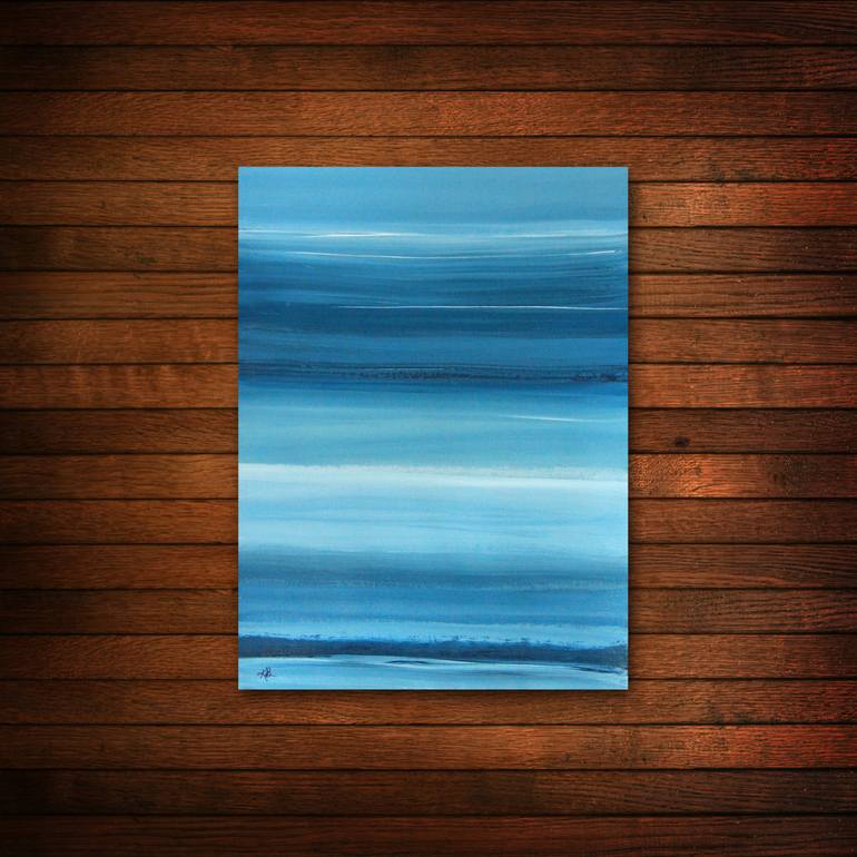 Original Abstract Seascape Painting by Kimberley Bruce