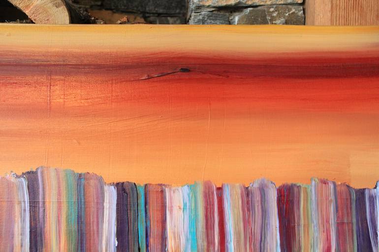 Original Abstract Landscape Painting by Kimberley Bruce