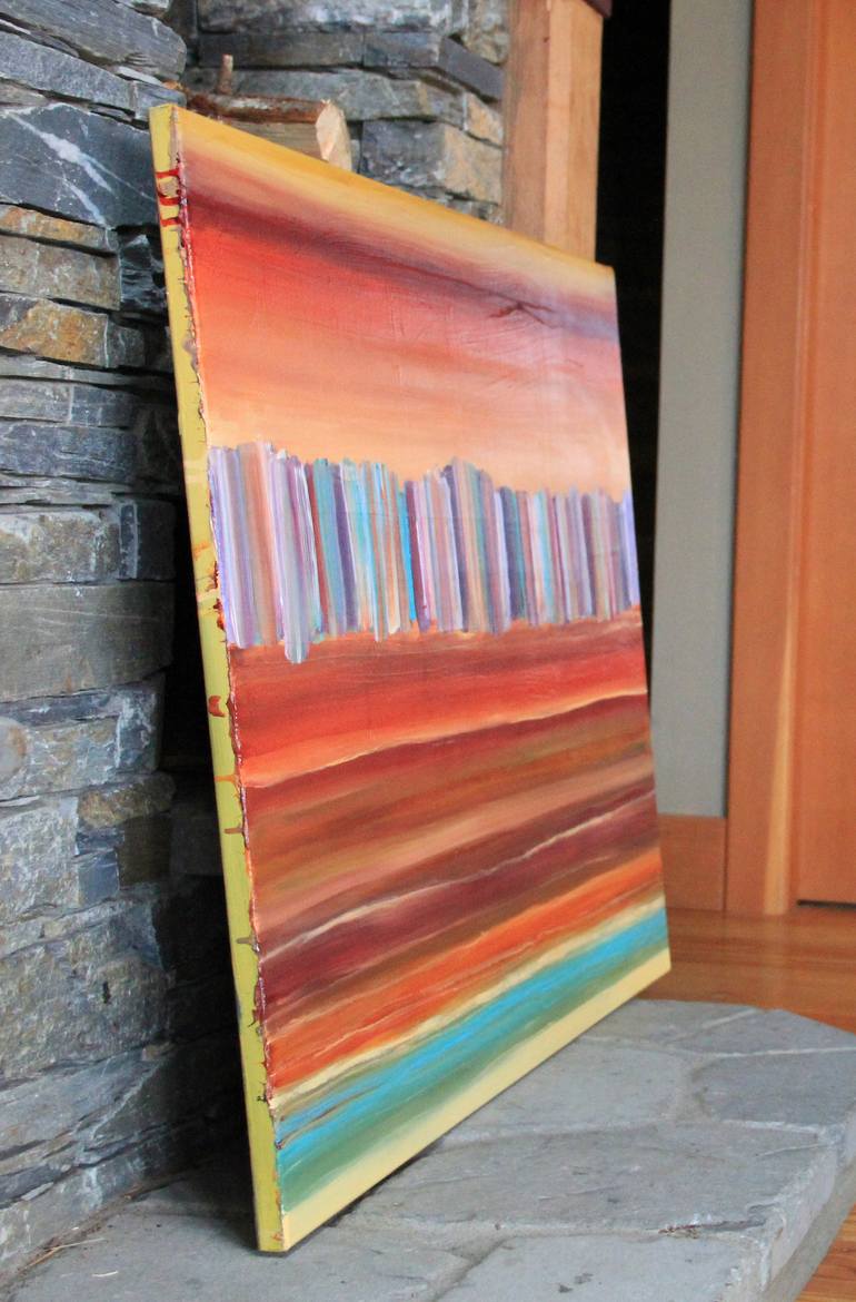 Original Abstract Landscape Painting by Kimberley Bruce