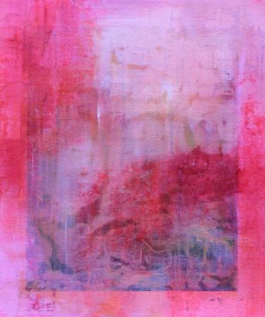 Rose, overpainted dreamscape photograph, thumb