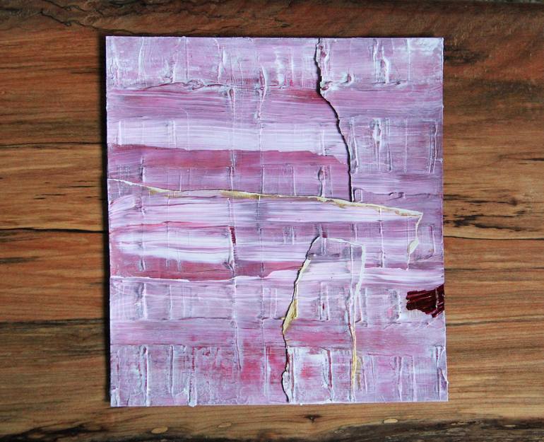 Original Abstract Expressionism Abstract Collage by Kimberley Bruce