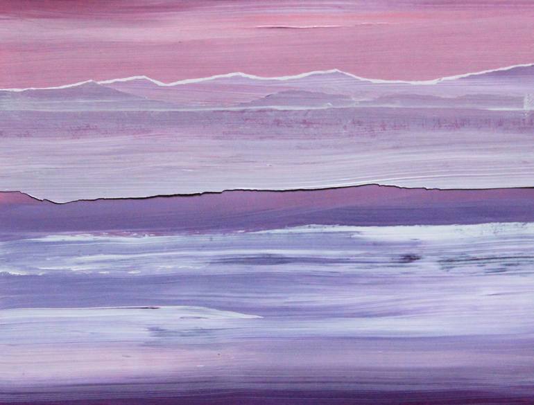 Original Abstract Seascape Painting by Kimberley Bruce