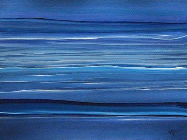 Original Abstract Seascape Paintings by Kimberley Bruce