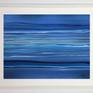 Artwork framed in a white frame. Artwork is sold unframed.
