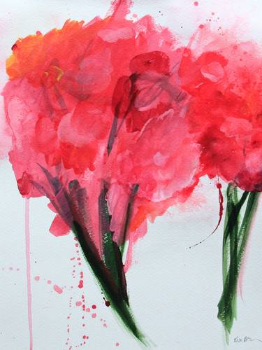 Original Abstract Nature Paintings by Kimberley Bruce