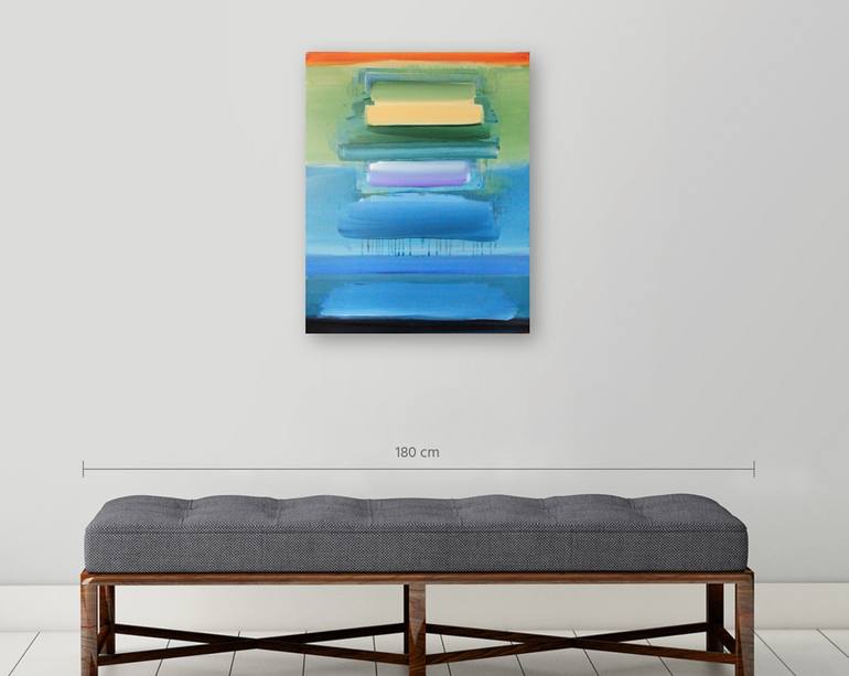 Original Abstract Landscape Painting by Kimberley Bruce