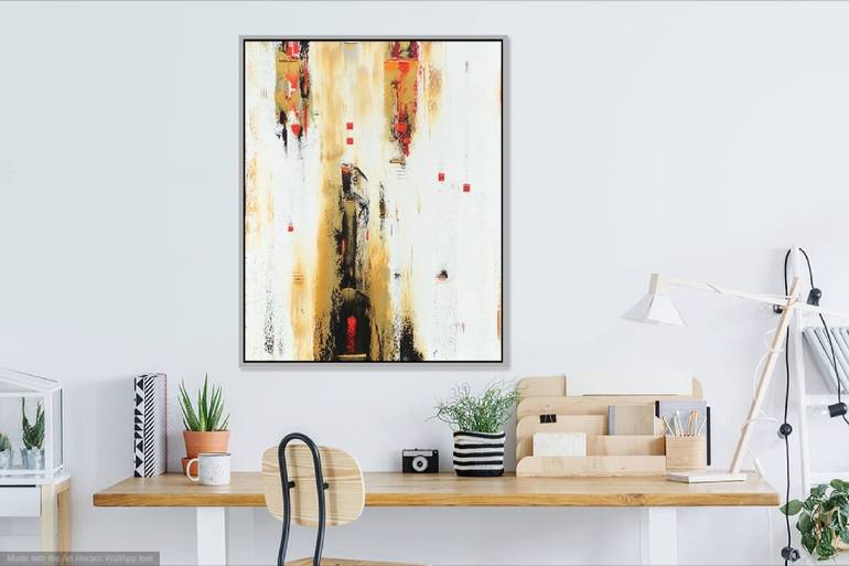 Original Abstract Expressionism Abstract Painting by Robert Lynn