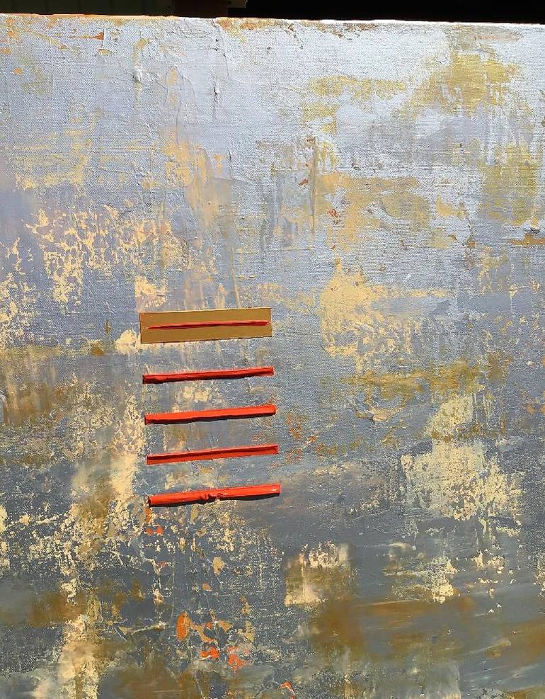 Original Abstract Expressionism Abstract Painting by Robert Lynn