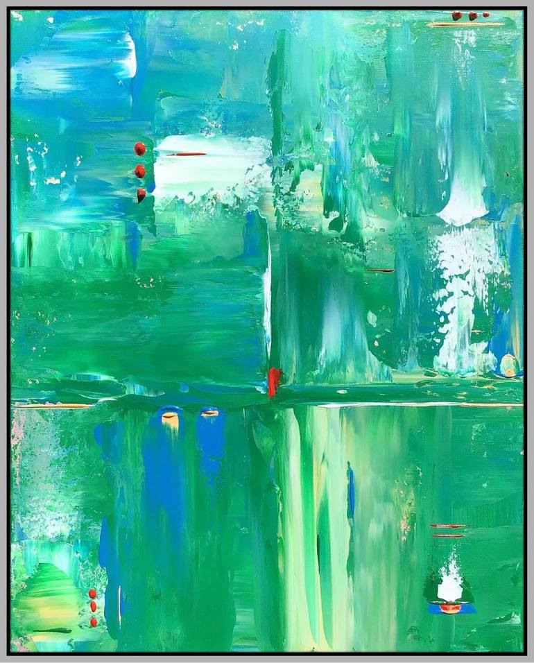 Original Abstract Painting by Robert Lynn