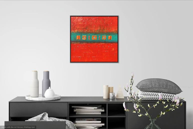 Original Abstract Expressionism Abstract Painting by Robert Lynn