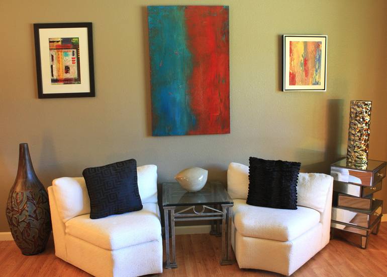 Original Abstract Painting by Robert Lynn