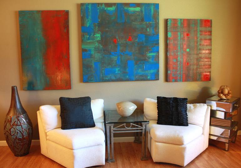 Original Abstract Painting by Robert Lynn