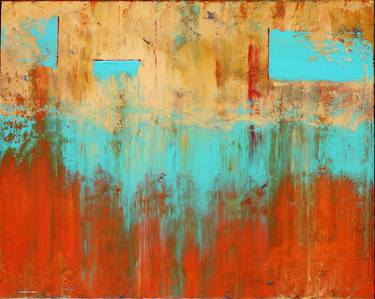 Original Abstract Expressionism Abstract Paintings by Robert Lynn