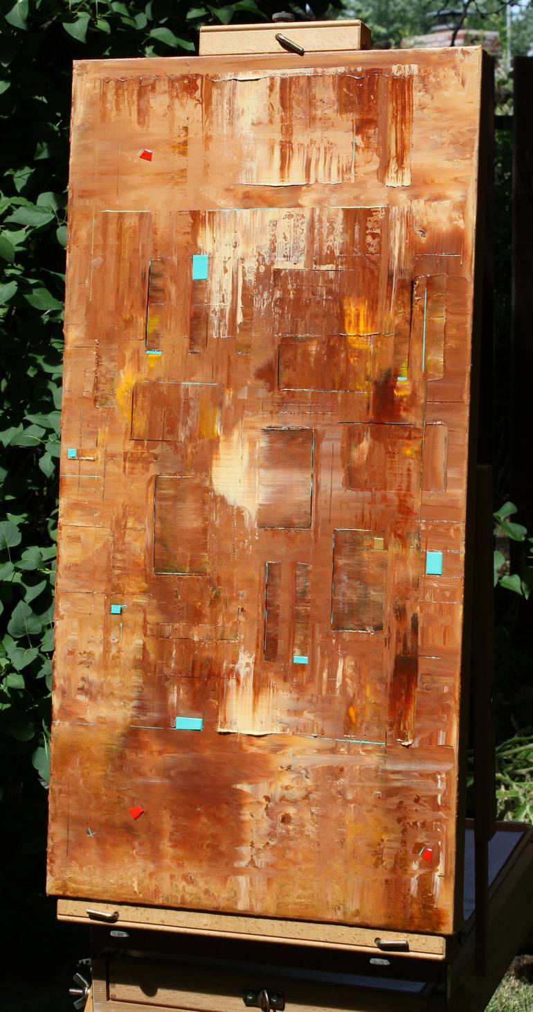 Original Abstract Expressionism Abstract Painting by Robert Lynn