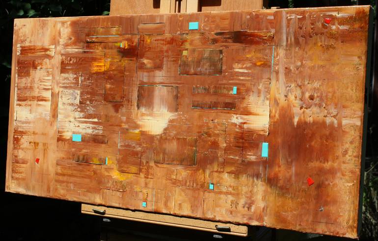 Original Abstract Expressionism Abstract Painting by Robert Lynn