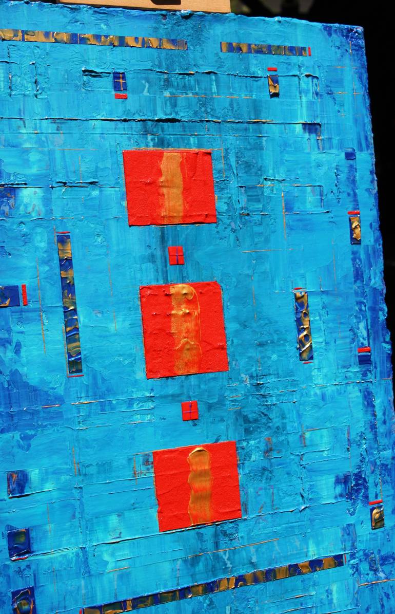 Original Abstract Expressionism Abstract Painting by Robert Lynn