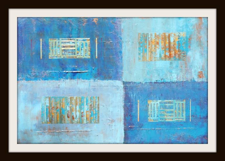 Original Abstract Expressionism Abstract Painting by Robert Lynn