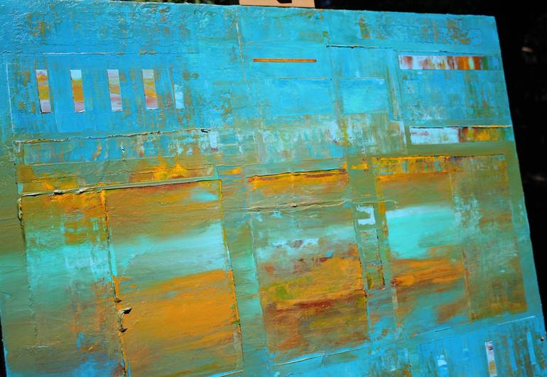 Original Abstract Expressionism Abstract Painting by Robert Lynn