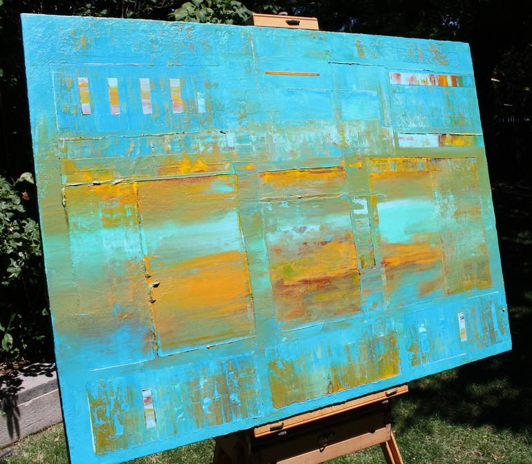 Original Abstract Expressionism Abstract Painting by Robert Lynn