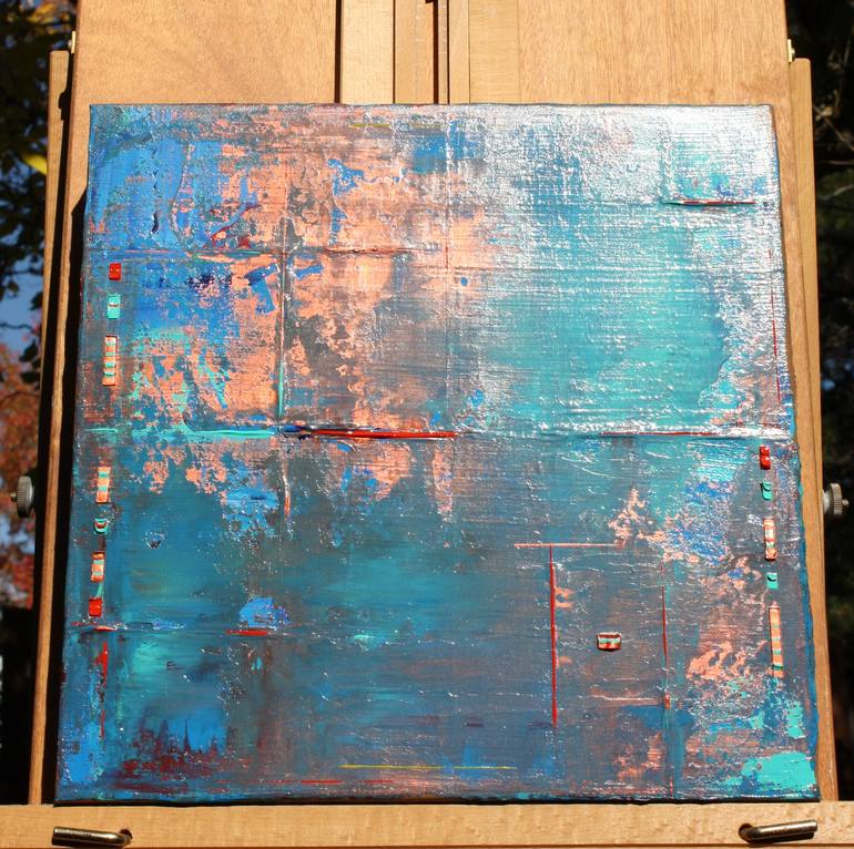 Original Abstract Expressionism Abstract Painting by Robert Lynn