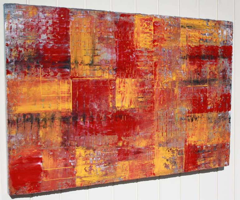 Original Abstract Expressionism Abstract Painting by Robert Lynn