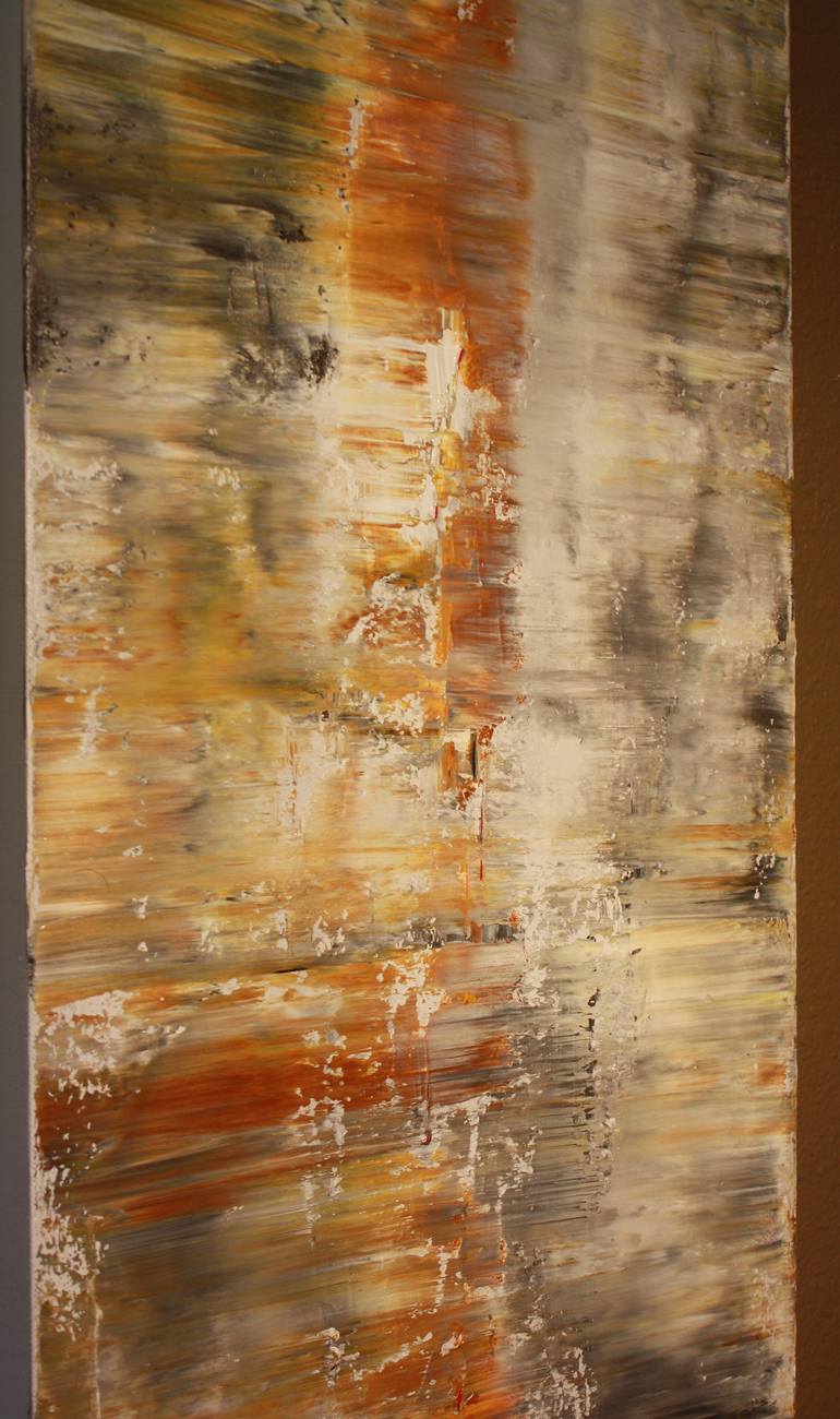 Original Abstract Expressionism Abstract Painting by Robert Lynn