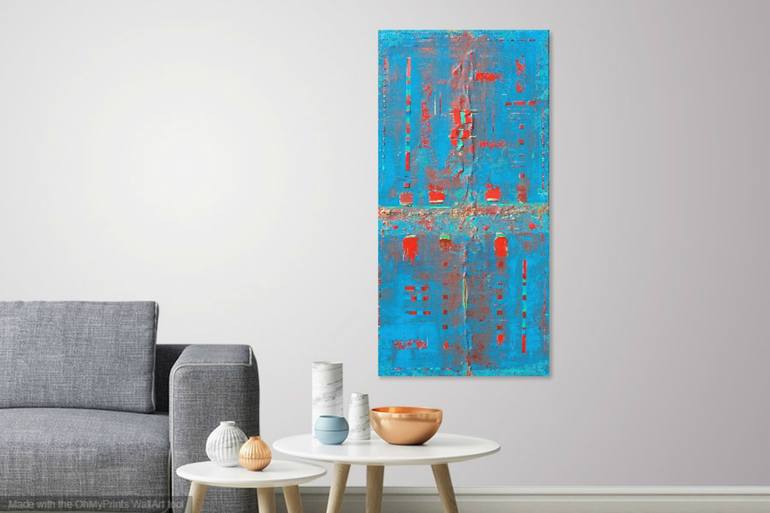 Original Abstract Expressionism Abstract Painting by Robert Lynn