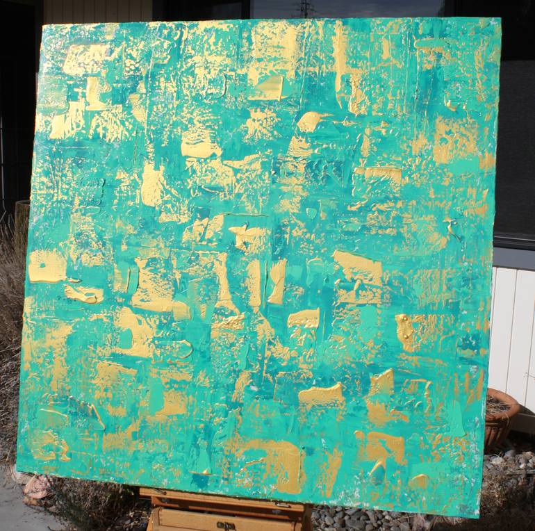 Original Abstract Expressionism Abstract Painting by Robert Lynn