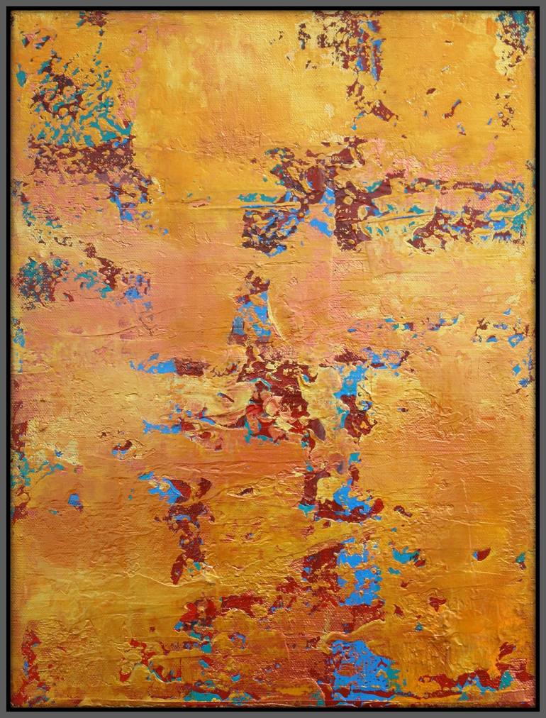 Original Abstract Expressionism Abstract Painting by Robert Lynn