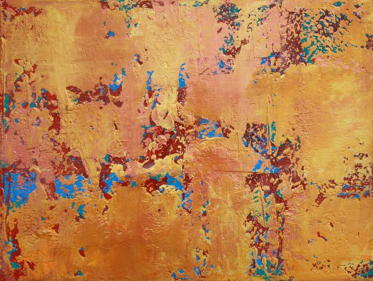 Original Abstract Expressionism Abstract Painting by Robert Lynn