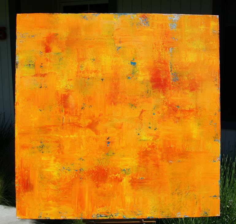 Original Abstract Expressionism Abstract Painting by Robert Lynn