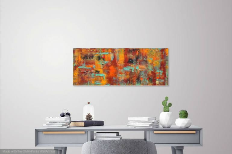 Original Abstract Expressionism Abstract Painting by Robert Lynn