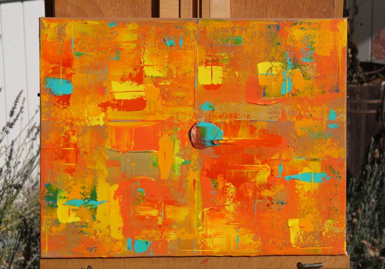 Original Abstract Expressionism Abstract Painting by Robert Lynn