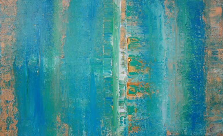 Original Abstract Expressionism Abstract Painting by Robert Lynn