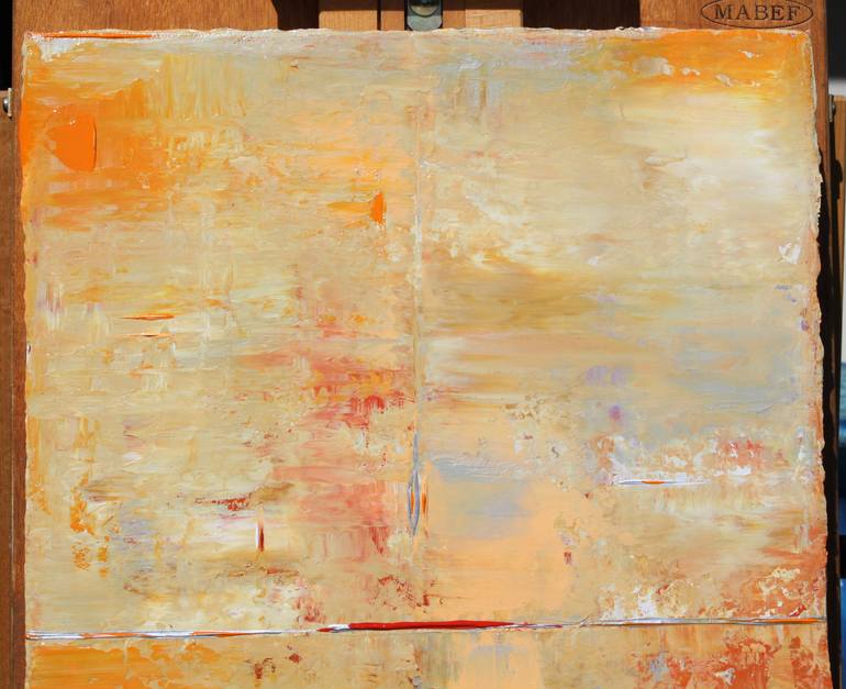 Original Abstract Expressionism Abstract Painting by Robert Lynn