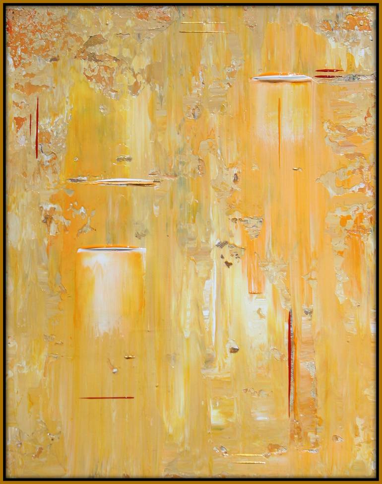 Original Abstract Expressionism Abstract Painting by Robert Lynn