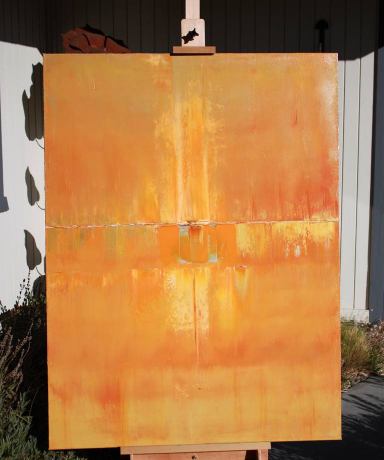 Original Abstract Expressionism Abstract Painting by Robert Lynn