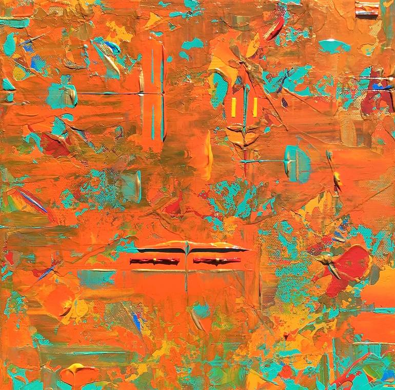 Original Abstract Painting by Robert Lynn