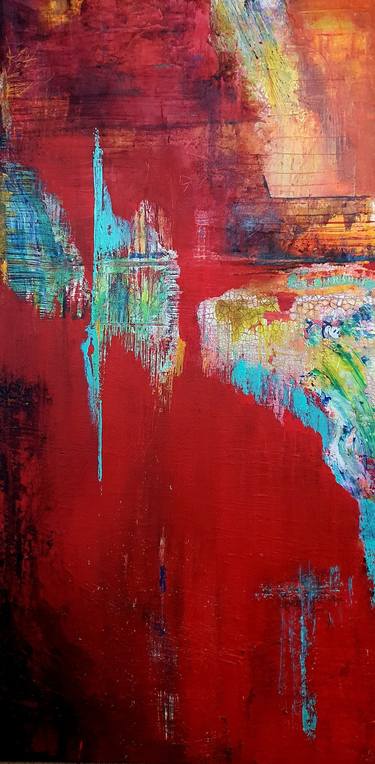 Original Abstract Paintings by Ifigenia Christodoulidou