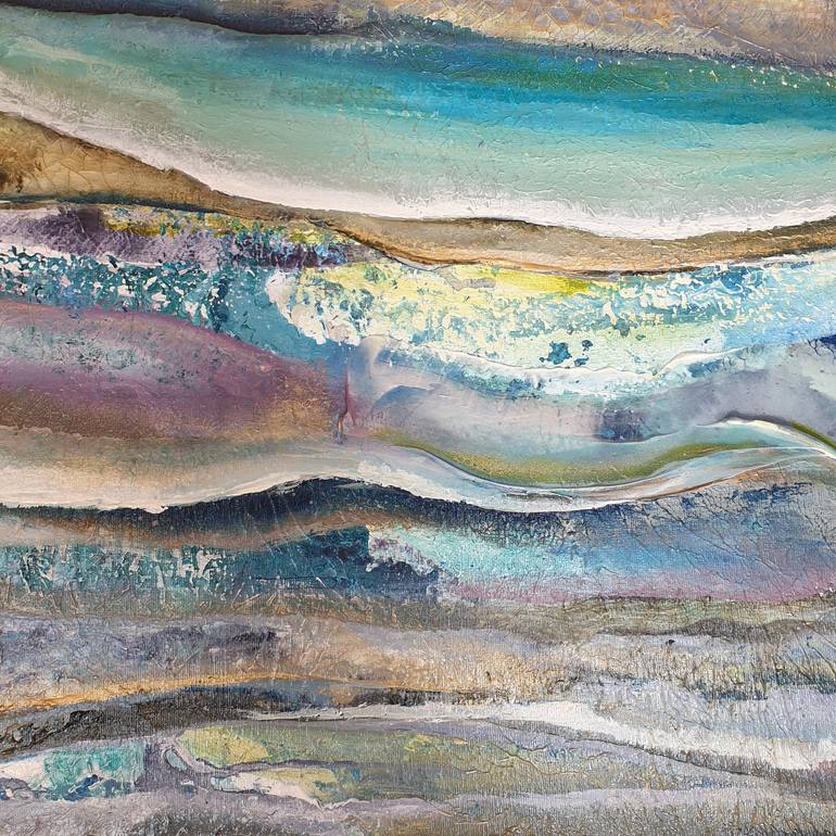 Original Abstract Expressionism Abstract Painting by Ifigenia Christodoulidou