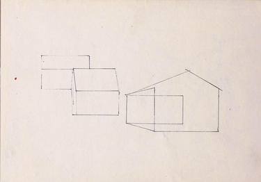 Print of Abstract Expressionism Architecture Drawings by kyösti Linna
