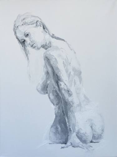 Original Figurative Nude Paintings by Wendy McCauley Rifkin